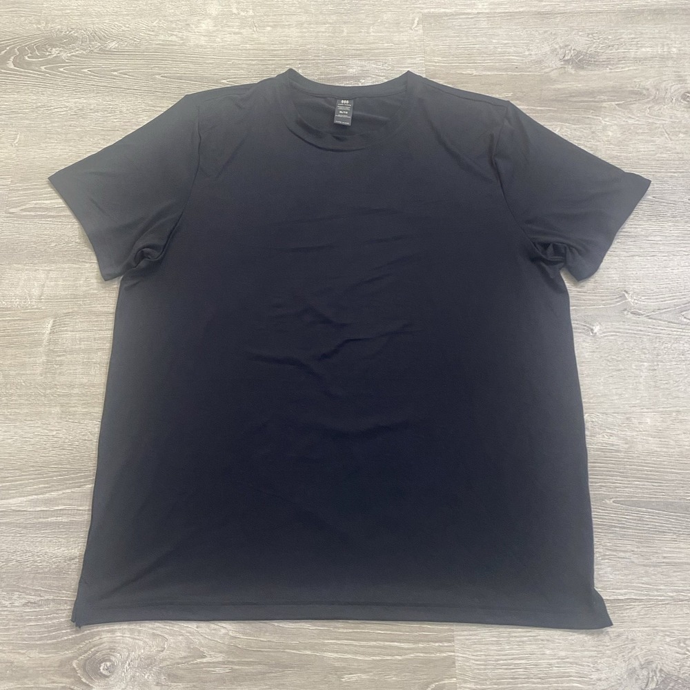 Cory Vines Men's Black Onyx Active Long Sleeve T-Shirt Size XL